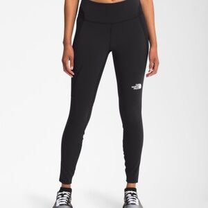 Black Insulated North Face Leggings / Tight